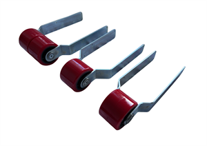 Закатные ролики на ложементы лодочного прицепа 10449