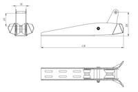 Роульсы для якоря (оцинковка) 460.101.000.000
