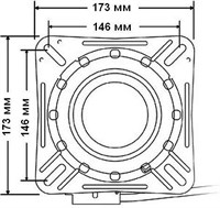 Поворотная платформа под кресло 7