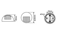 Огонь ходовой Lalizas Power 7 зеленый 30071 - фото 2232
