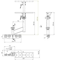 Стойка для монитора в Т-паз 10433ф - фото 2318