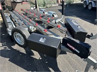 Инструментальный ящик для прицепа (алюминиевый) 10441