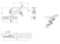 Стойка для монитора в Т-паз (без регулировки) 10445 - фото 2364