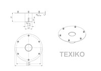Быстросъёмное основание для амортизационной стойки 10453